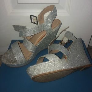 Sugar Sparkly 4” Wedges